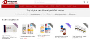 Test zpětné vazby body-building-anabolics.is Obchod